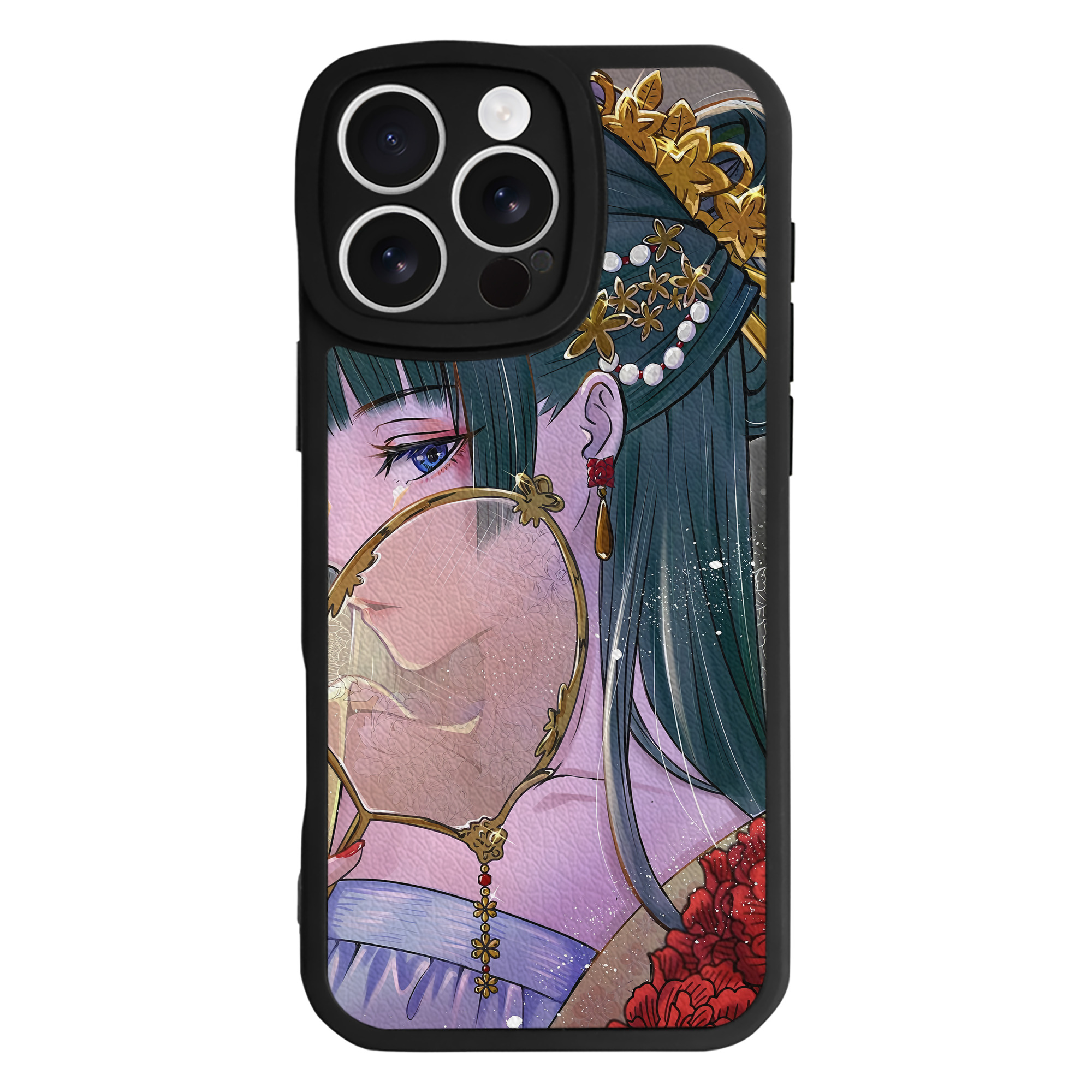 （画像用） 薬屋のひとりごと The Apothecary Diaries 【iPhone 16シリーズ対応】シリコンスマホケース（レザー調） 材質：シリコン